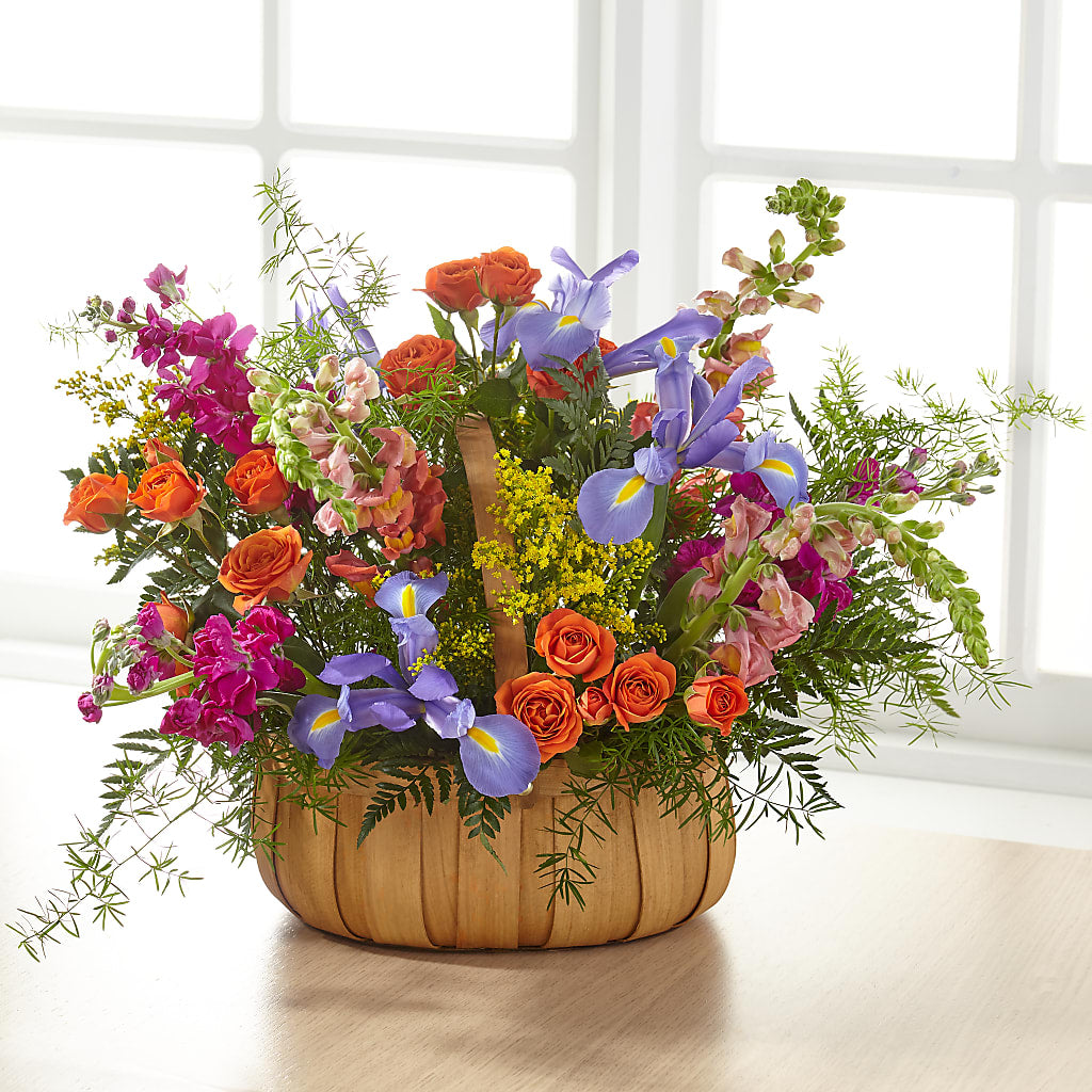 Garden of Life Basket –  Unique Flowers And Wedding, Dania Beach FL