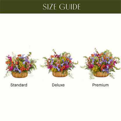 Garden of Life Basket –  Unique Flowers And Wedding, Dania Beach FL