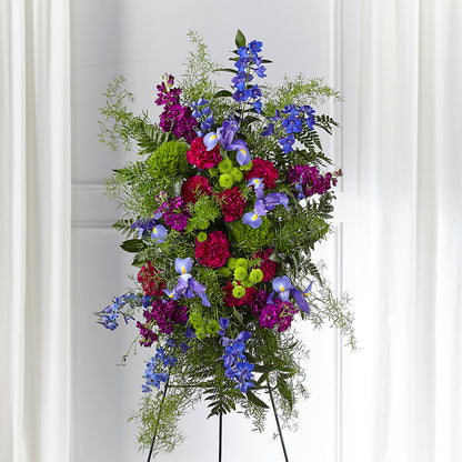 Heavenly Skies Standing Spray –  Unique Flowers And Wedding, Dania Beach FL