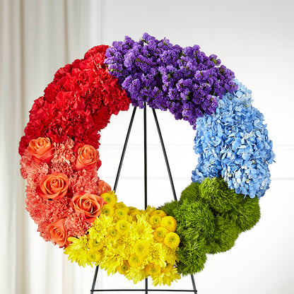 Circle of Love Wreath –  Unique Flowers And Wedding, Dania Beach FL