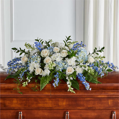 Timeless Essence Casket Spray –  Unique Flowers And Wedding, Dania Beach FL