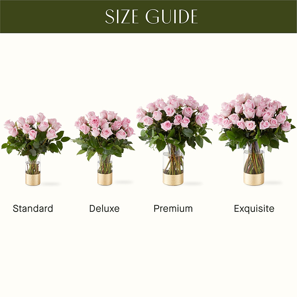 Picture Perfect Pink Rose Bouquet –  Unique Flowers And Wedding, Dania Beach FL