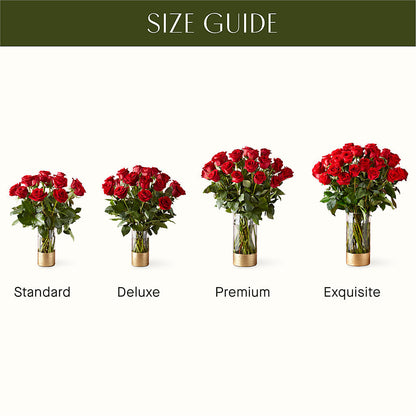 Classic Love Red Rose Bouquet –  Unique Flowers And Wedding, Dania Beach FL