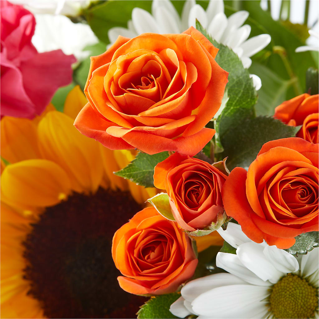Sun-drenched Blooms Bouquet –  Unique Flowers And Wedding, Dania Beach FL