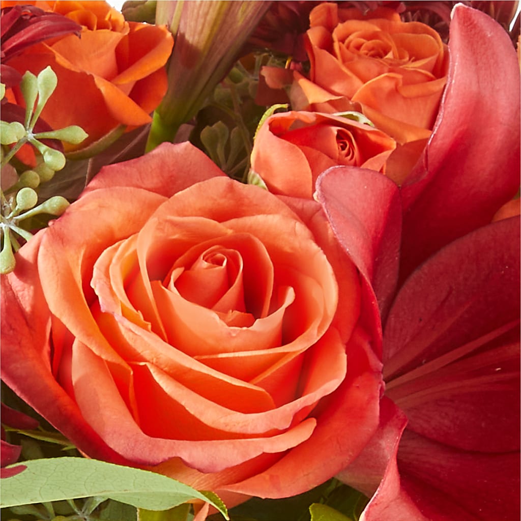 Crimson Leaves Bouquet –  Unique Flowers And Wedding, Dania Beach FL
