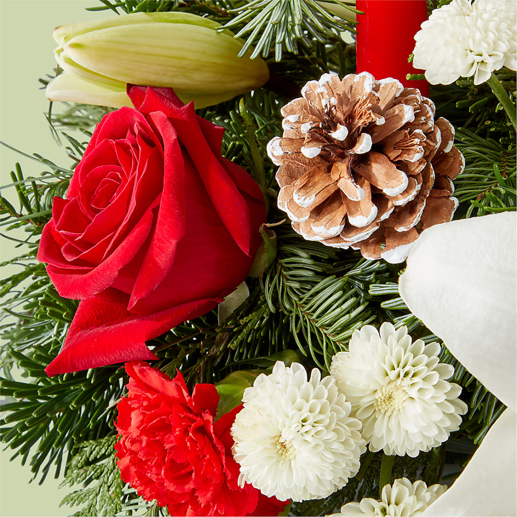 Seasonal Festivities Centerpiece –  Unique Flowers And Wedding, Dania Beach FL