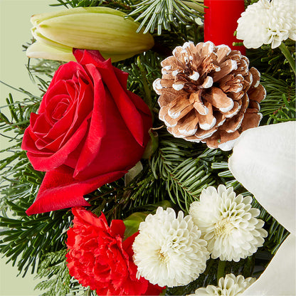 Seasonal Festivities Centerpiece –  Unique Flowers And Wedding, Dania Beach FL