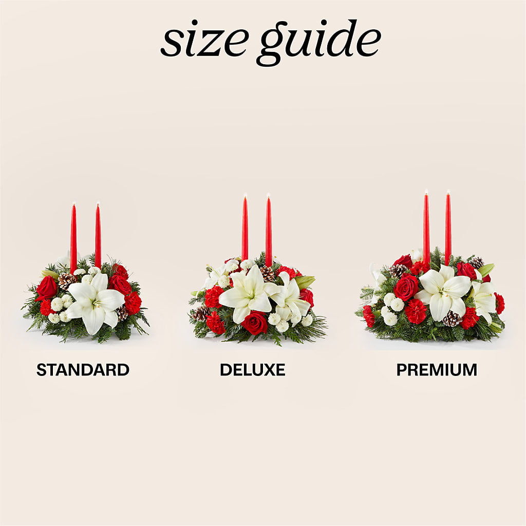 Seasonal Festivities Centerpiece –  Unique Flowers And Wedding, Dania Beach FL