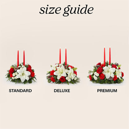 Seasonal Festivities Centerpiece –  Unique Flowers And Wedding, Dania Beach FL