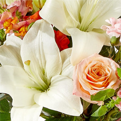 Grapefruit Splash Bouquet –  Unique Flowers And Wedding, Dania Beach FL