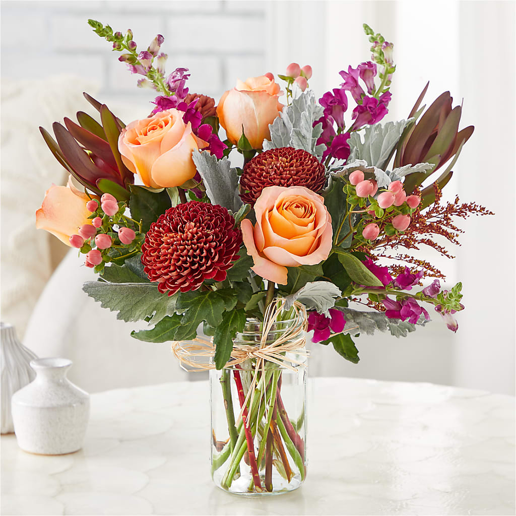 Moody Hues Bouquet –  Unique Flowers And Wedding, Dania Beach FL