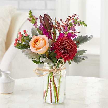 Moody Hues Bouquet –  Unique Flowers And Wedding, Dania Beach FL
