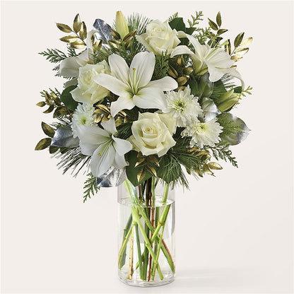 Wintry Mix Bouquet –  Unique Flowers And Wedding, Dania Beach FL