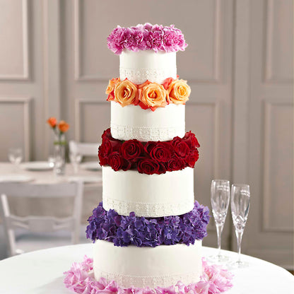 Infinite Love Cake Décor –  Unique Flowers And Wedding, Dania Beach FL
