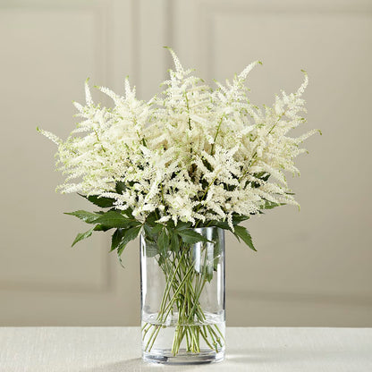 White Astilbe Bouquet –  Unique Flowers And Wedding, Dania Beach FL