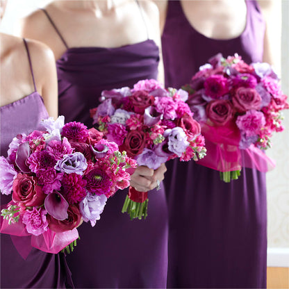Bridesmaid's Garden Bouquet –  Unique Flowers And Wedding, Dania Beach FL