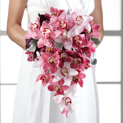 Pink Mink Bouquet –  Unique Flowers And Wedding, Dania Beach FL