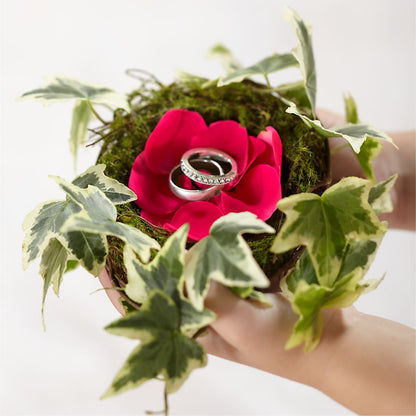 Lila Rose Ring Nest –  Unique Flowers And Wedding, Dania Beach FL